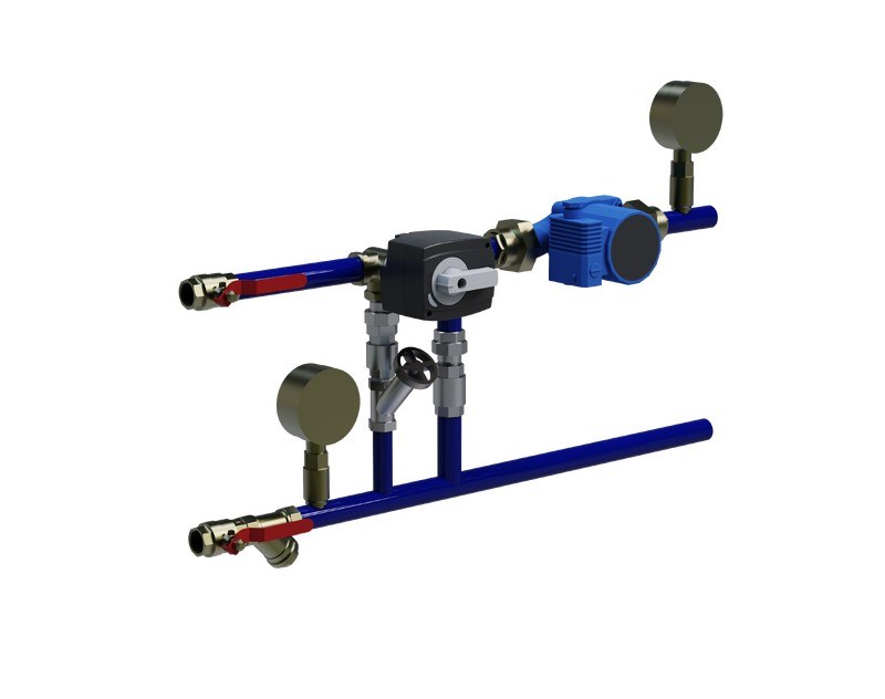 Смесительный узел Komfovent PPU-HW-3R-40-25-W5-M-IMP