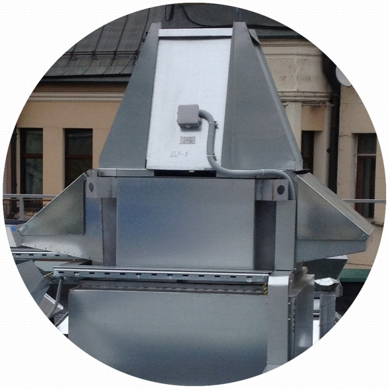 Вентиляторы дымоудаления ВКРВ-ДУ