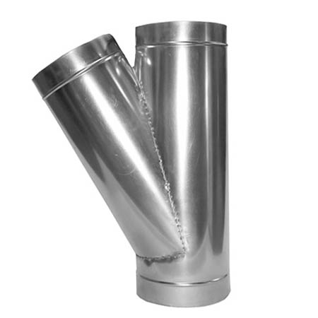 Тройник оцинкованный 45° Ø500