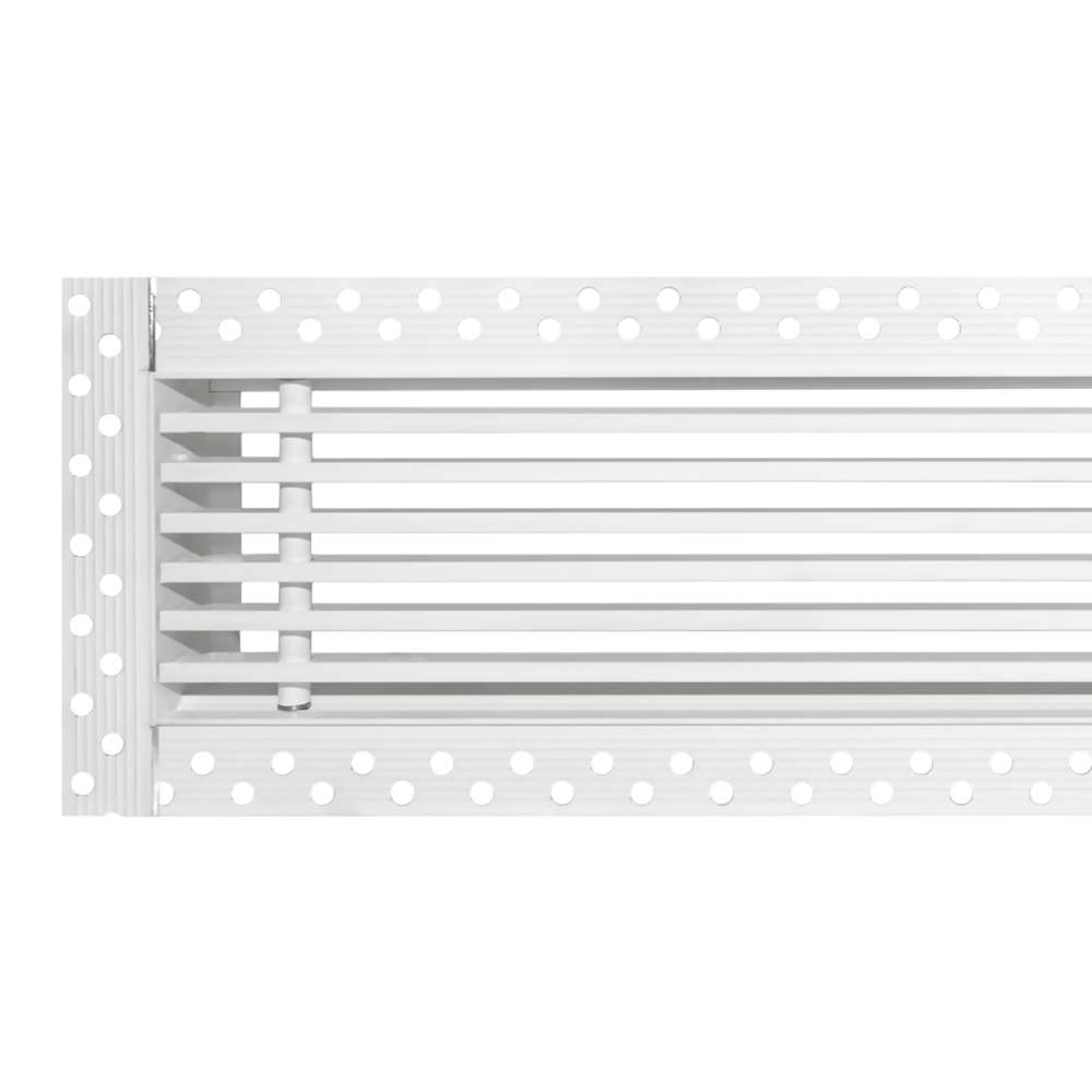 Вентиляционная решетка Brofer FUTURE 10 500x150, белая