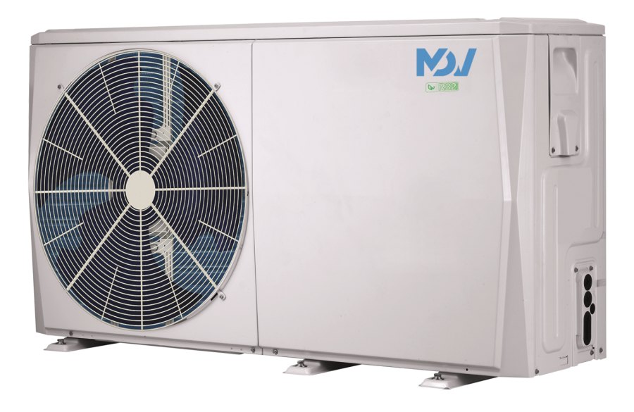 Тепловой насос воздух-вода MDV для отопления и ГВС MDHWC-V16W/D2RN8-B