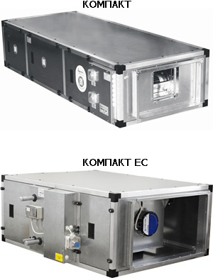 Приточные установки Компакт 417B2 EC3