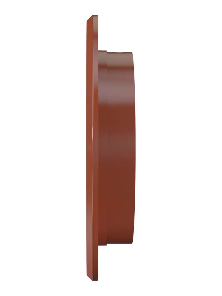 Решетка вентиляционная РКН фланец D100 D136 ASA Terracotta ERA STREETLINE