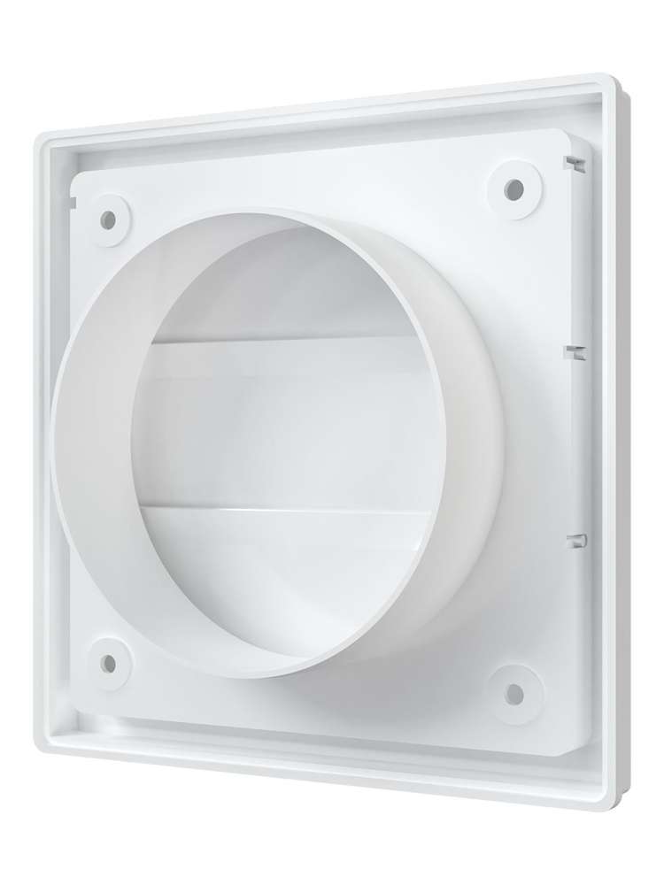 Выход стенной КФ фланец D100 жалюзи 150x150 ASA ERA STREETLINE