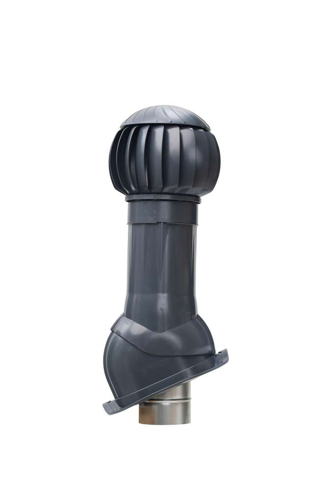 Комплект RRTV D160 для металлочерепицы Monterrey пластик Gray Graphite ERA STREETLINE