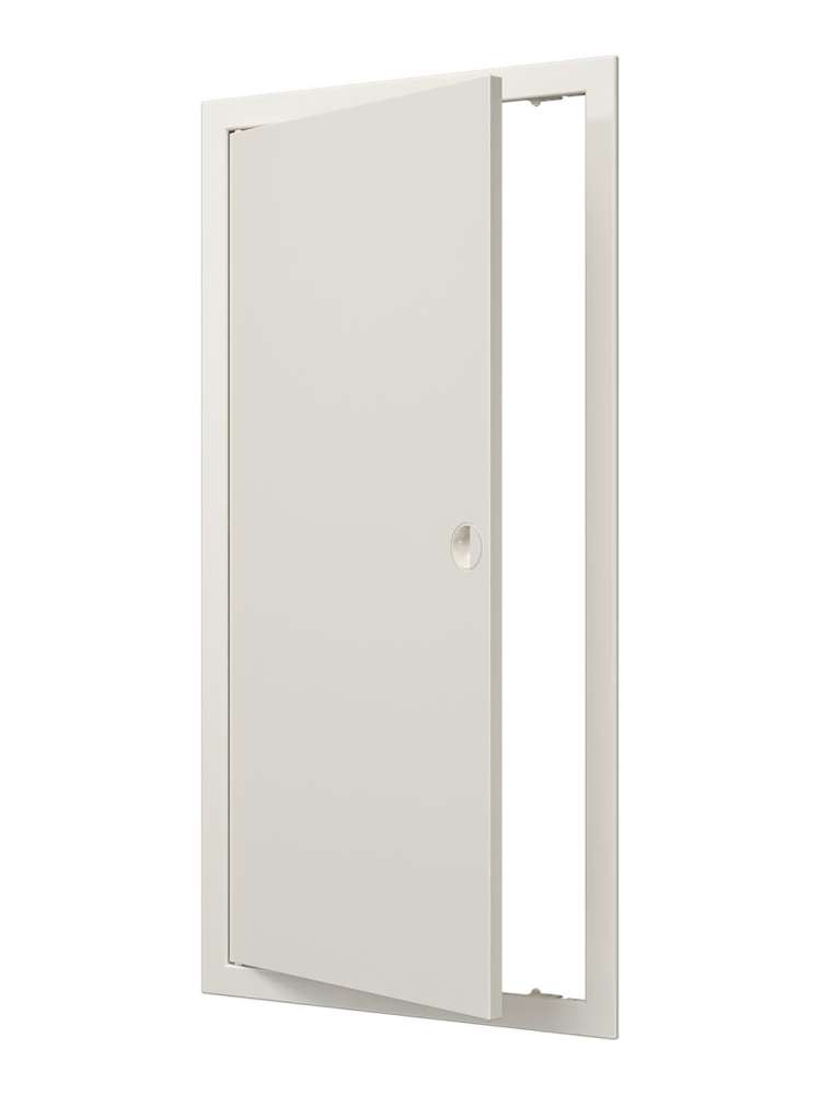 Люк ревизионный ЛР фланец 296х596 ручка 318х618 пластик Ivory EVECS