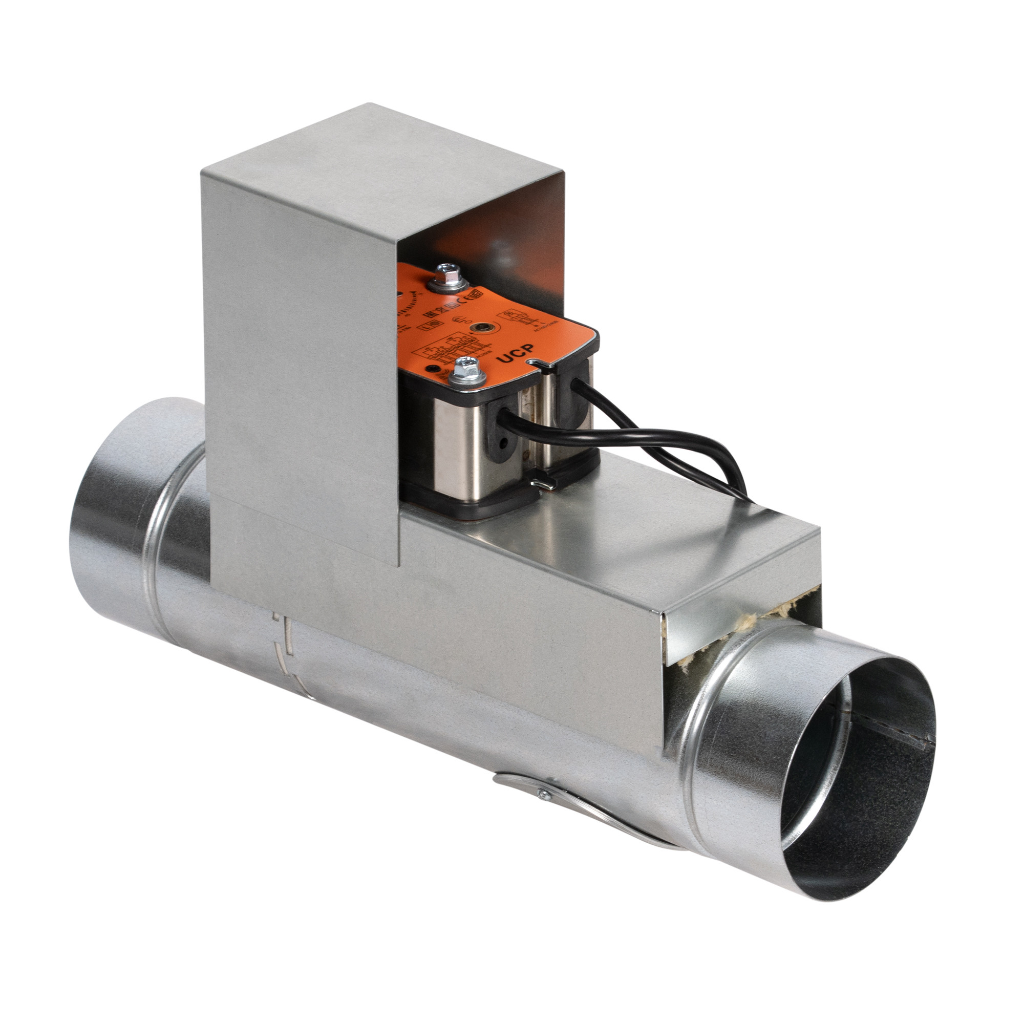 Клапан противопожарный SHUFT SHFDO-90-O-d630-MB24-0-0-0-0