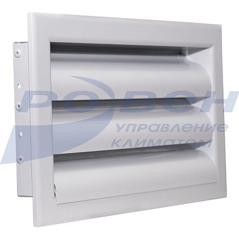 Решётка наружная РН ал 450×900 мм