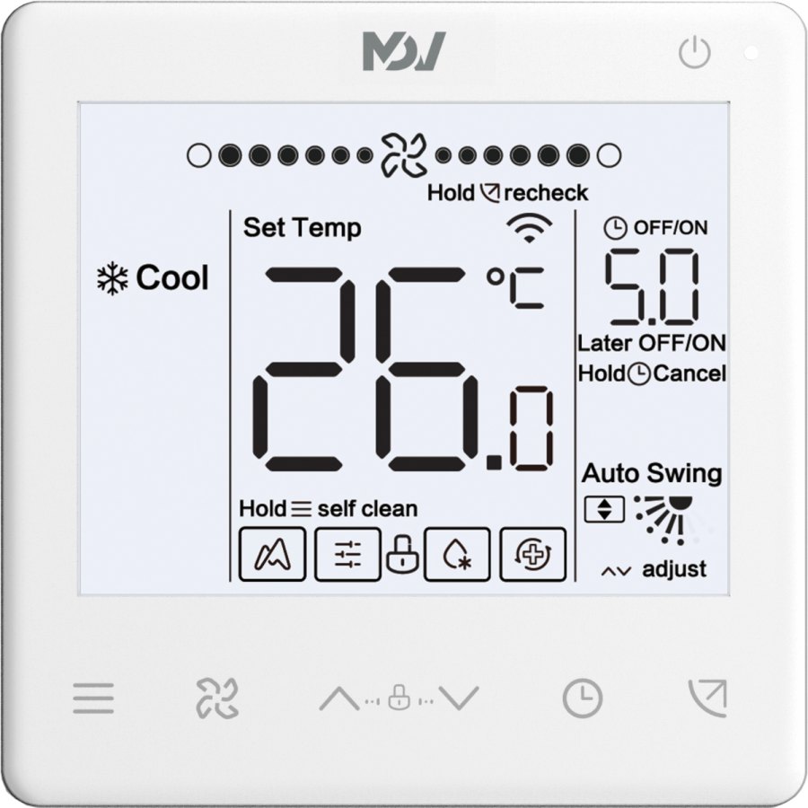 Канальный двухтрубный фанкойл MDV MDVFN-300D3VE