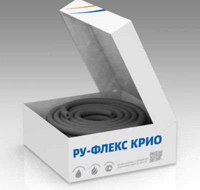 Трубка теплоизоляционная РУ-ФЛЕКС СТ КРИО 9×18 мм, 23 м