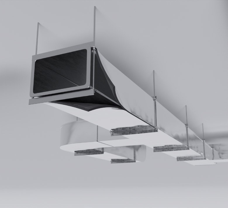 Рулон теплоизоляционный РУ-ФЛЕКС ВЕНТ-СК МЕТАЛЛ 32×1000 мм, 6 м