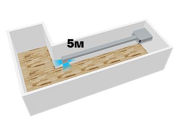 Внешнее статическое давление 12/30/50Па